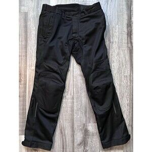 REAX Pants Men Large Black Alta Motorcycle Riding Protective SAS-TEC Mesh
